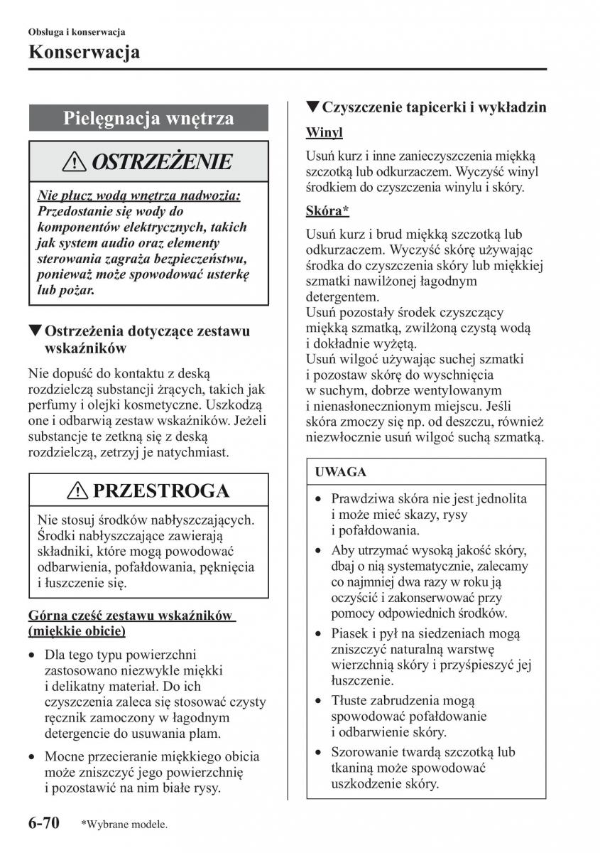 Mazda CX 5 instrukcja obslugi / page 495