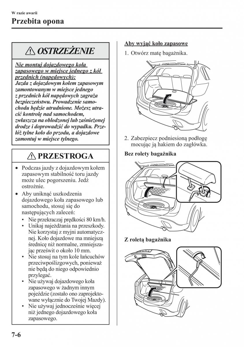 Mazda CX 5 instrukcja obslugi / page 503