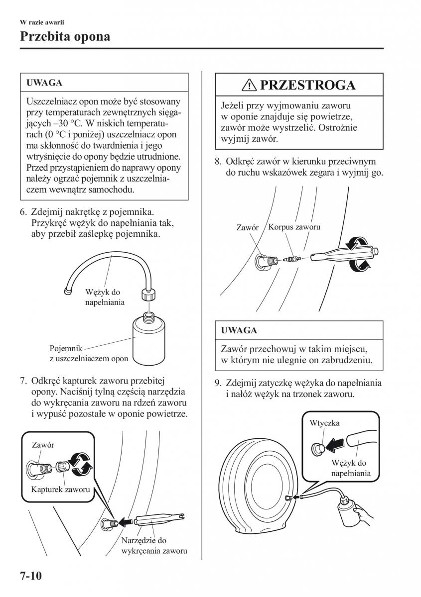 Mazda CX 5 instrukcja obslugi / page 507