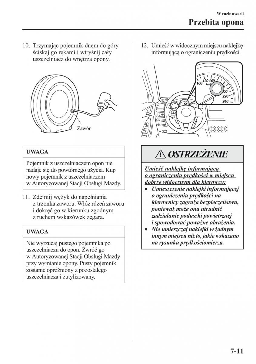 Mazda CX 5 instrukcja obslugi / page 508