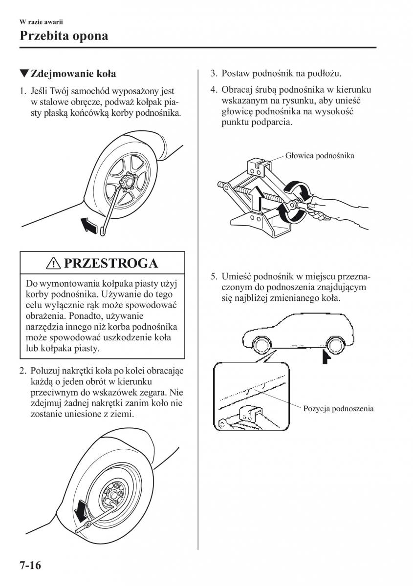 Mazda CX 5 instrukcja obslugi / page 513