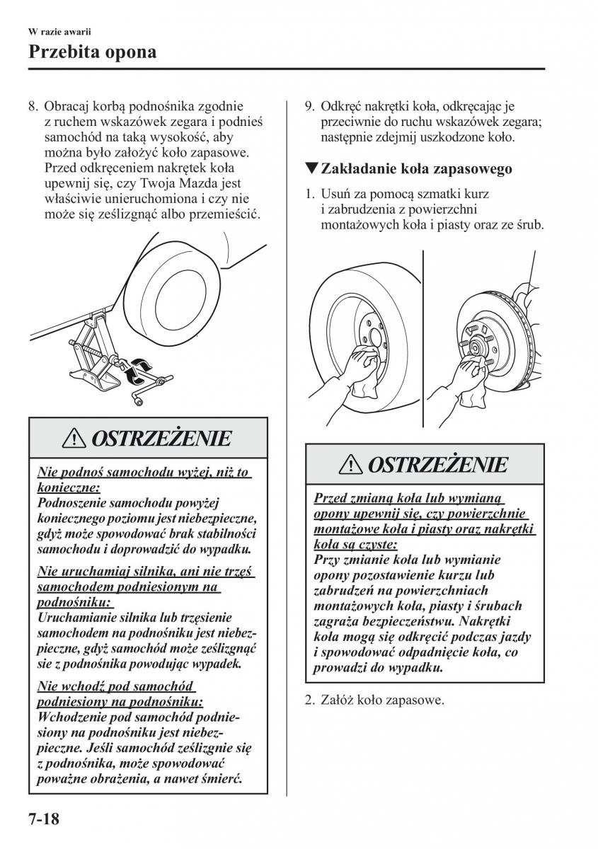 Mazda CX 5 instrukcja obslugi / page 515