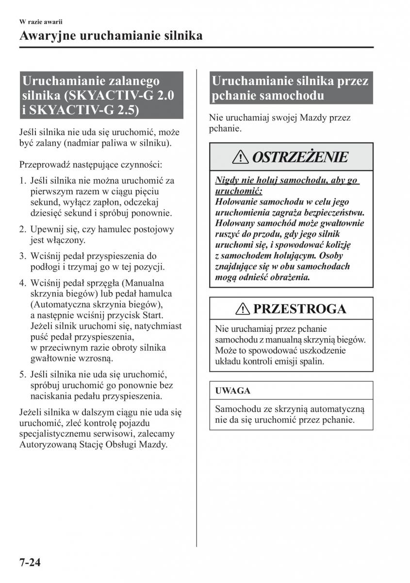 Mazda CX 5 instrukcja obslugi / page 521