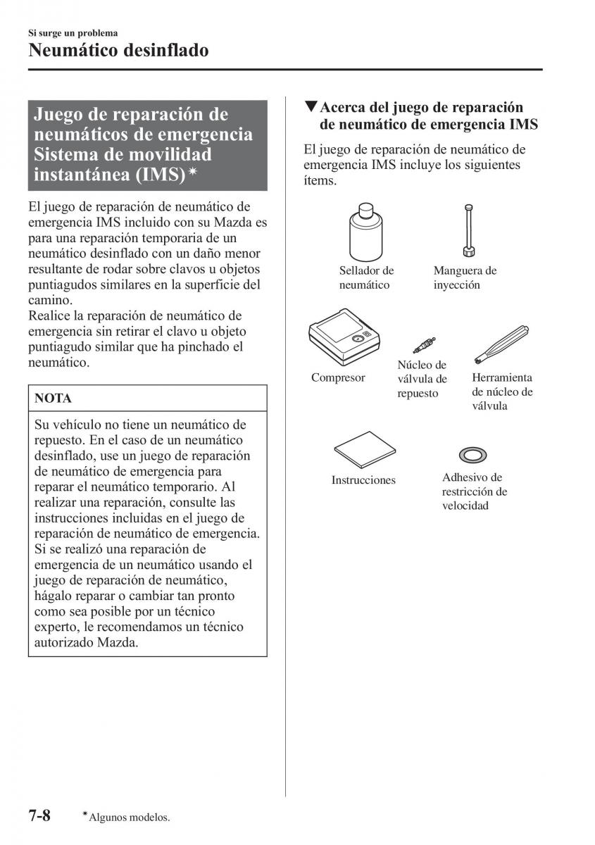 Mazda CX 5 manual del propietario / page 543