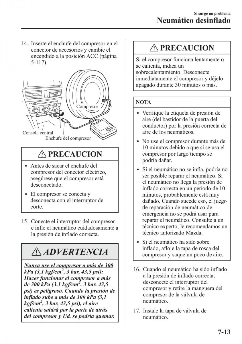 Mazda CX 5 manual del propietario / page 548