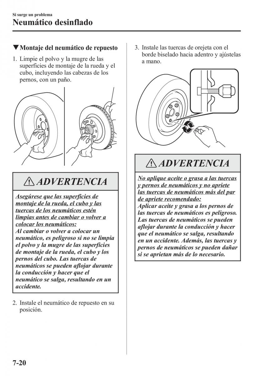 Mazda CX 5 manual del propietario / page 555