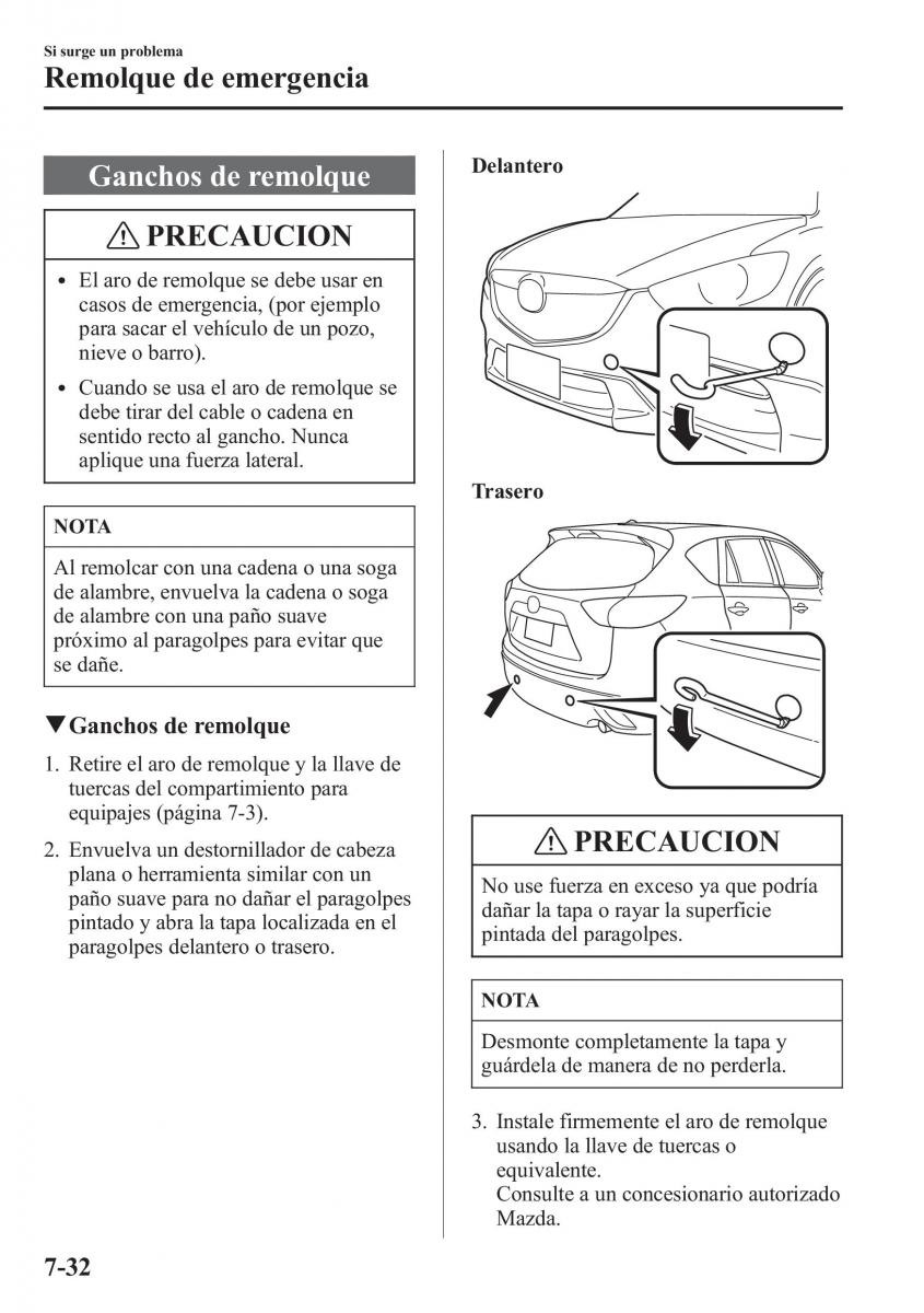 Mazda CX 5 manual del propietario / page 567