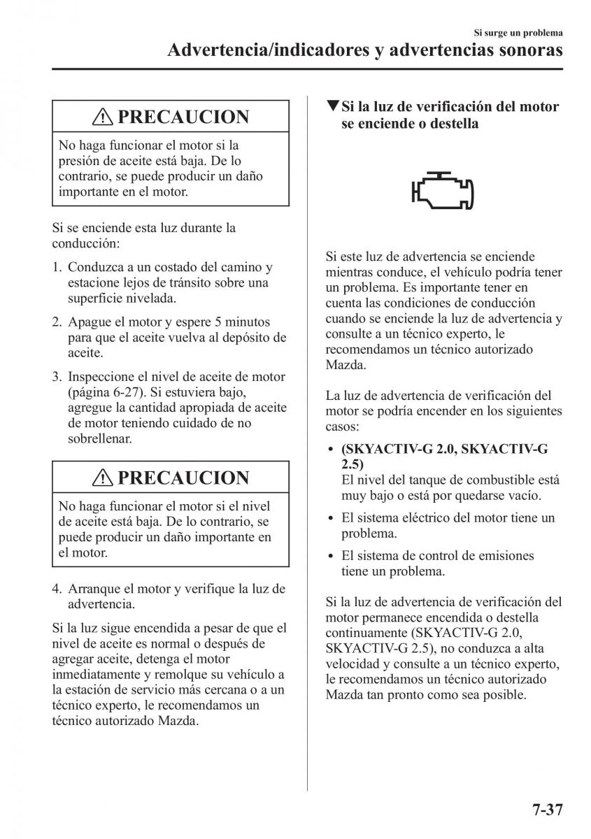 Mazda CX 5 manual del propietario / page 572