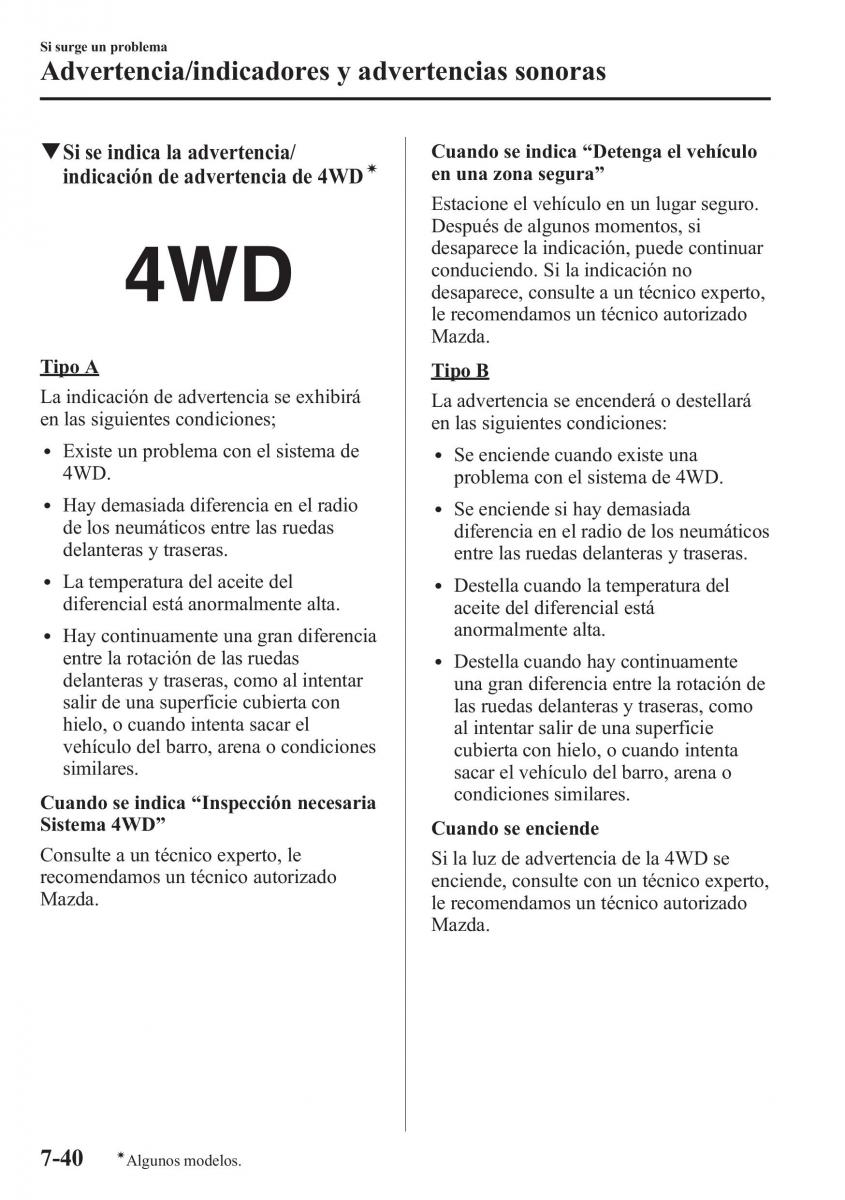 Mazda CX 5 manual del propietario / page 575