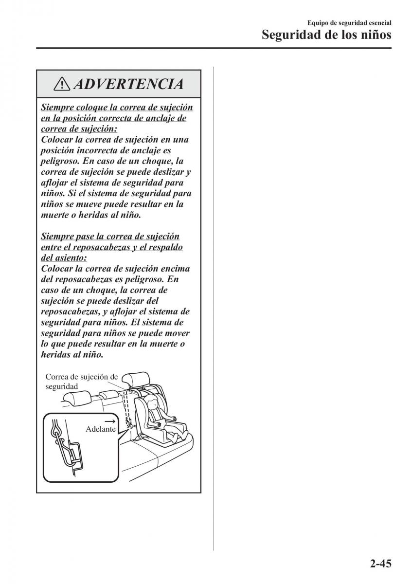 Mazda CX 5 manual del propietario / page 60