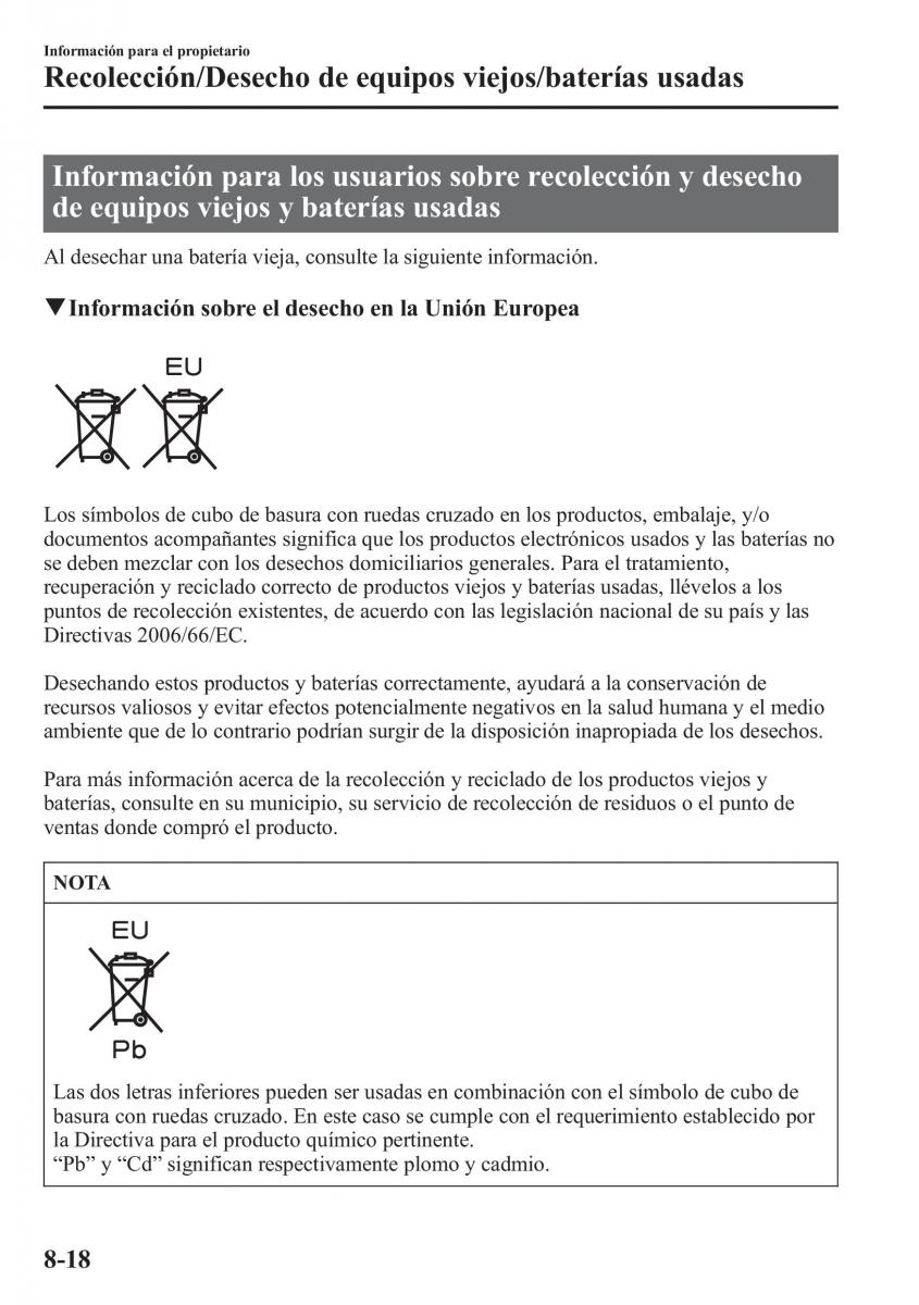 Mazda CX 5 manual del propietario / page 607