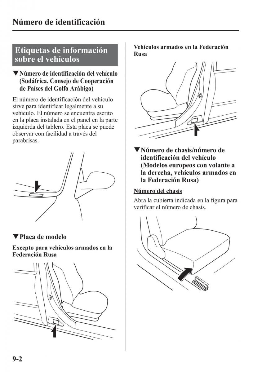 Mazda CX 5 manual del propietario / page 611