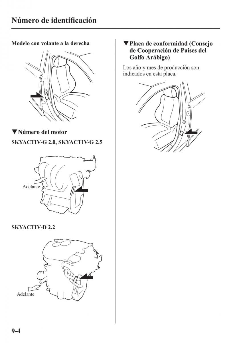 Mazda CX 5 manual del propietario / page 613