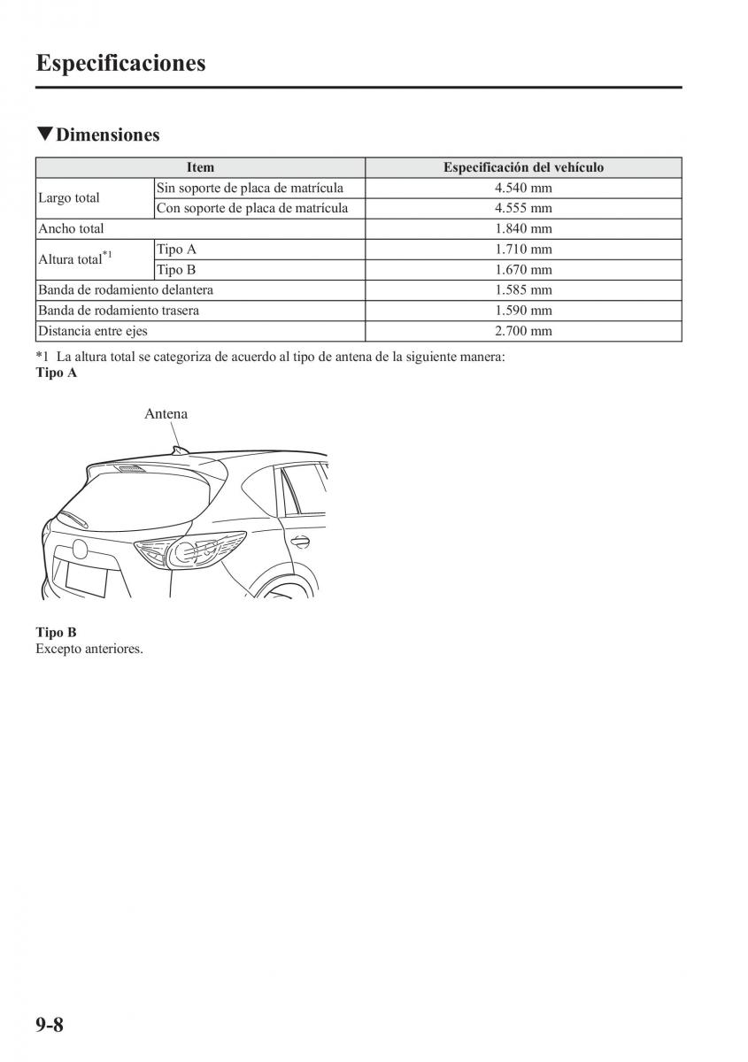 Mazda CX 5 manual del propietario / page 617