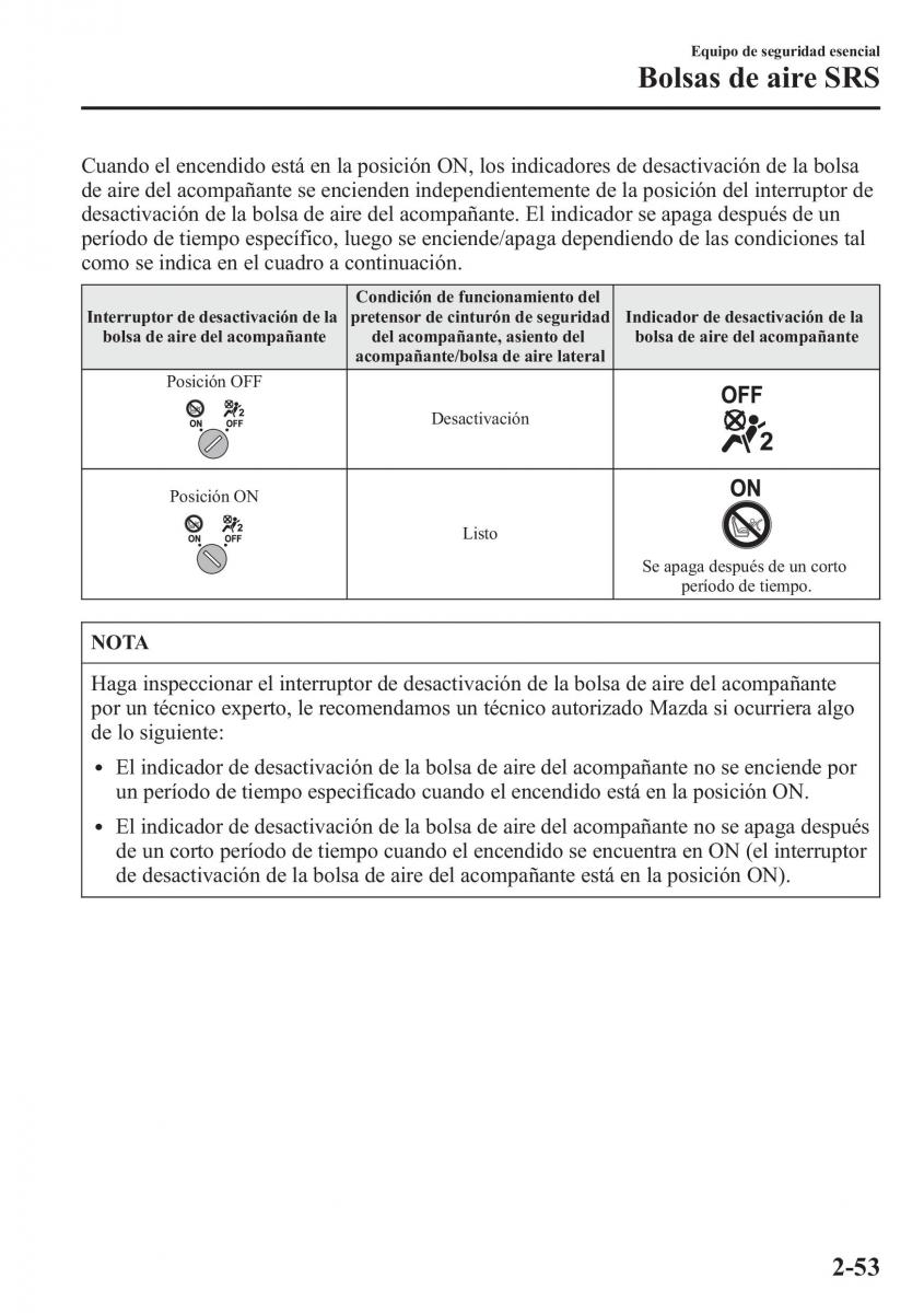 Mazda CX 5 manual del propietario / page 68