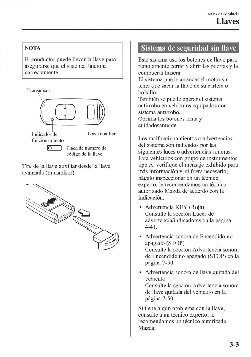 Mazda CX 5 manual del propietario / page 80