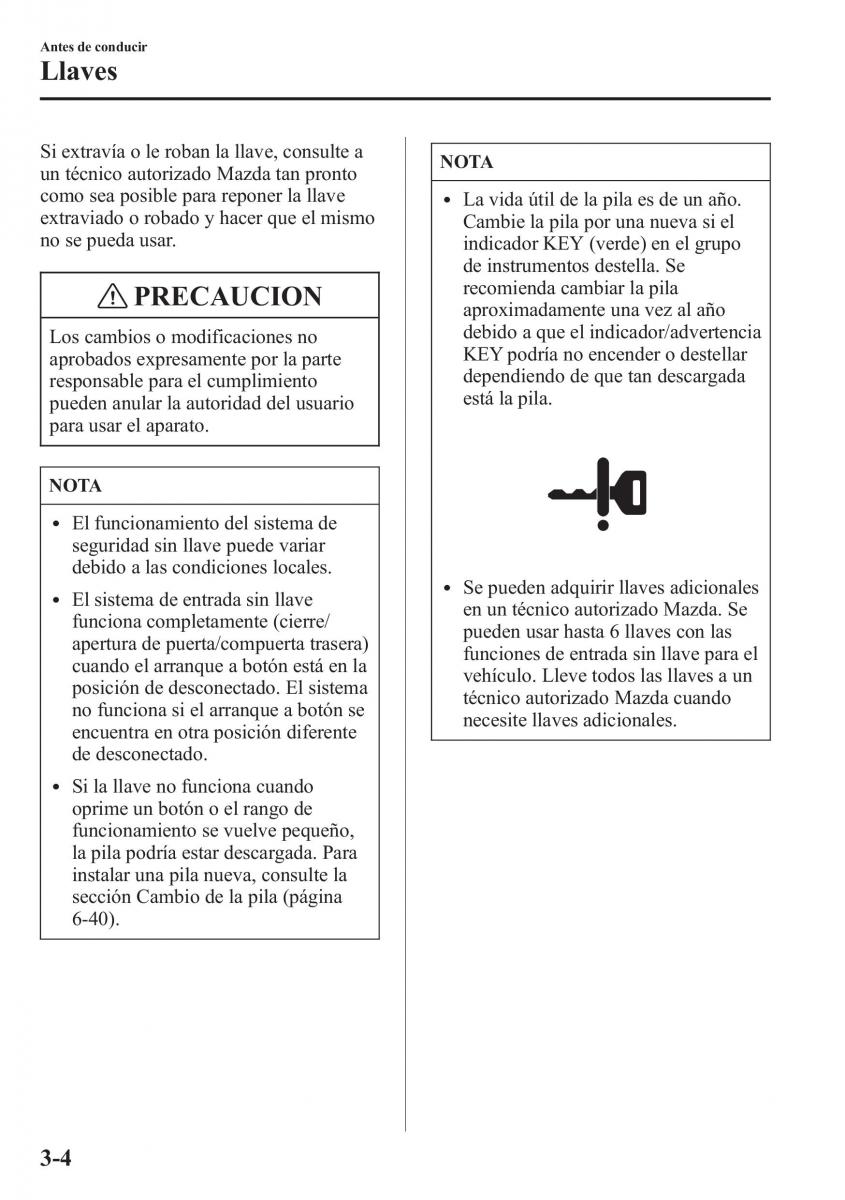 Mazda CX 5 manual del propietario / page 81