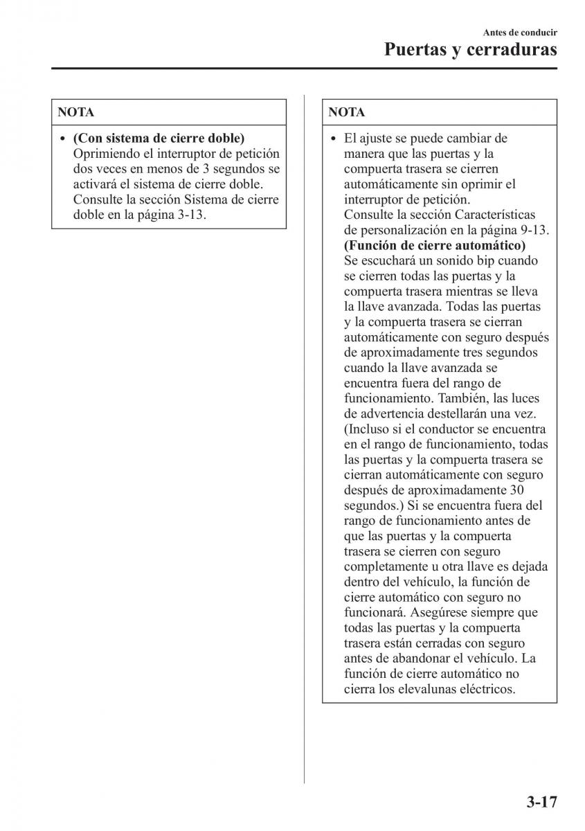 Mazda CX 5 manual del propietario / page 94