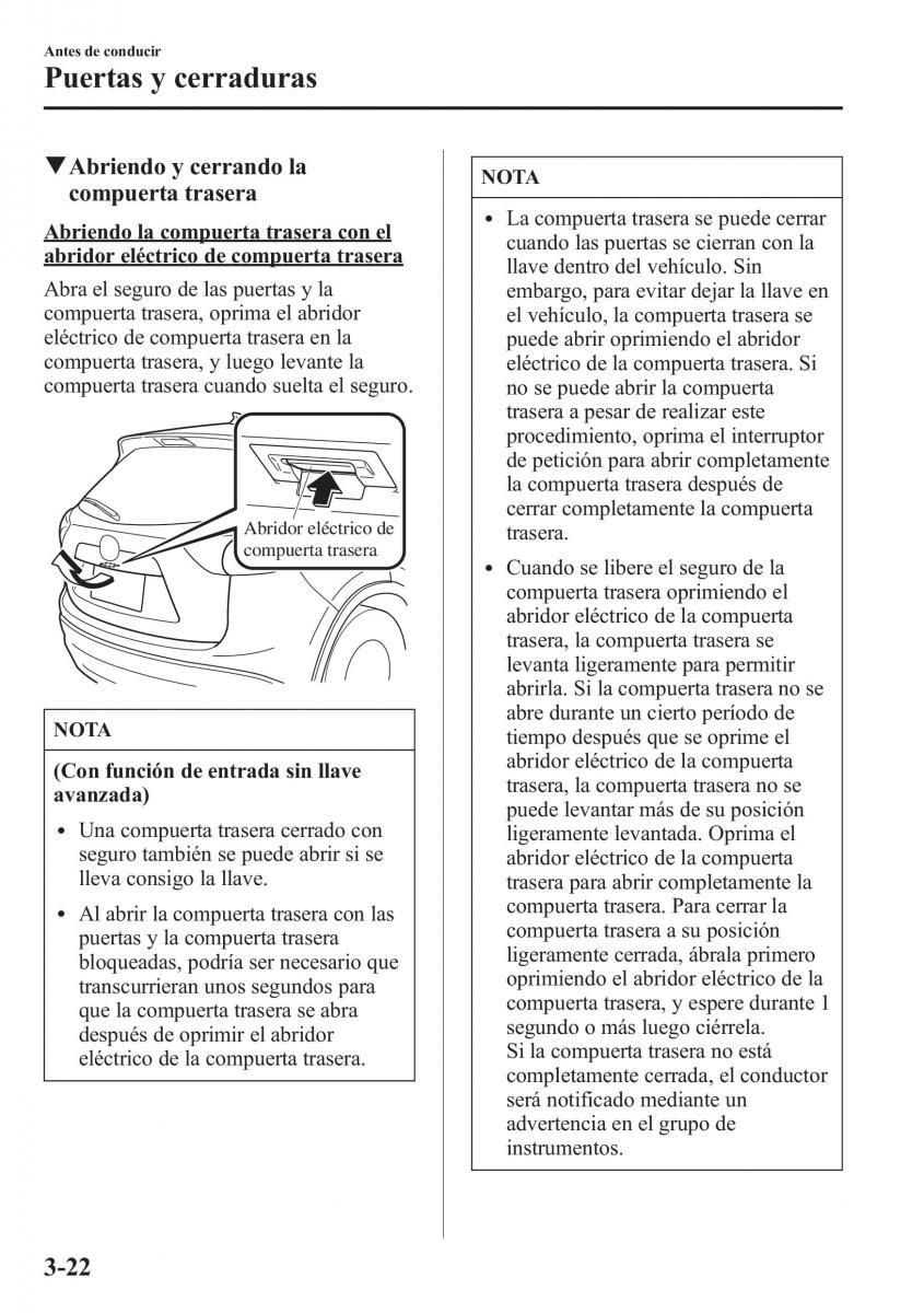 Mazda CX 5 manual del propietario / page 99