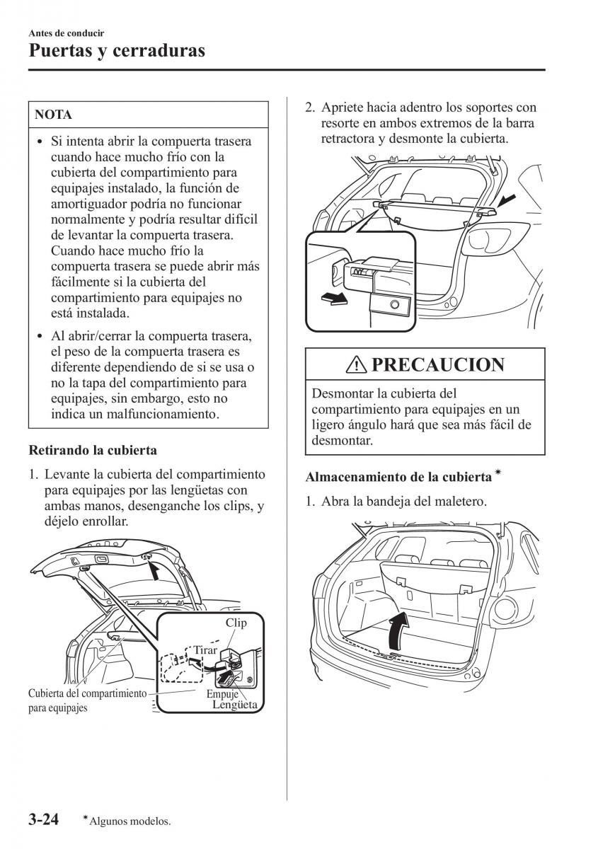 Mazda CX 5 manual del propietario / page 101