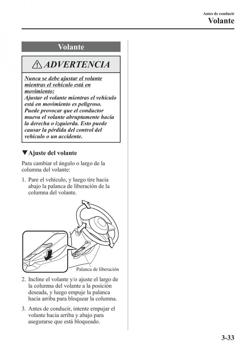 Mazda CX 5 manual del propietario / page 110