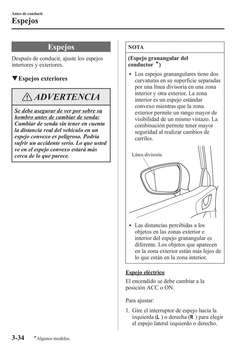 Mazda CX 5 manual del propietario / page 111