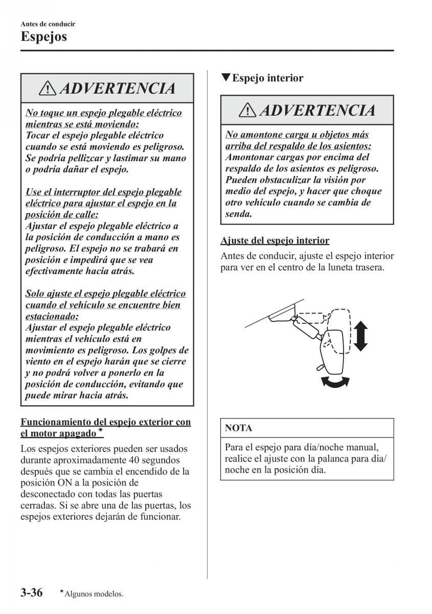 Mazda CX 5 manual del propietario / page 113