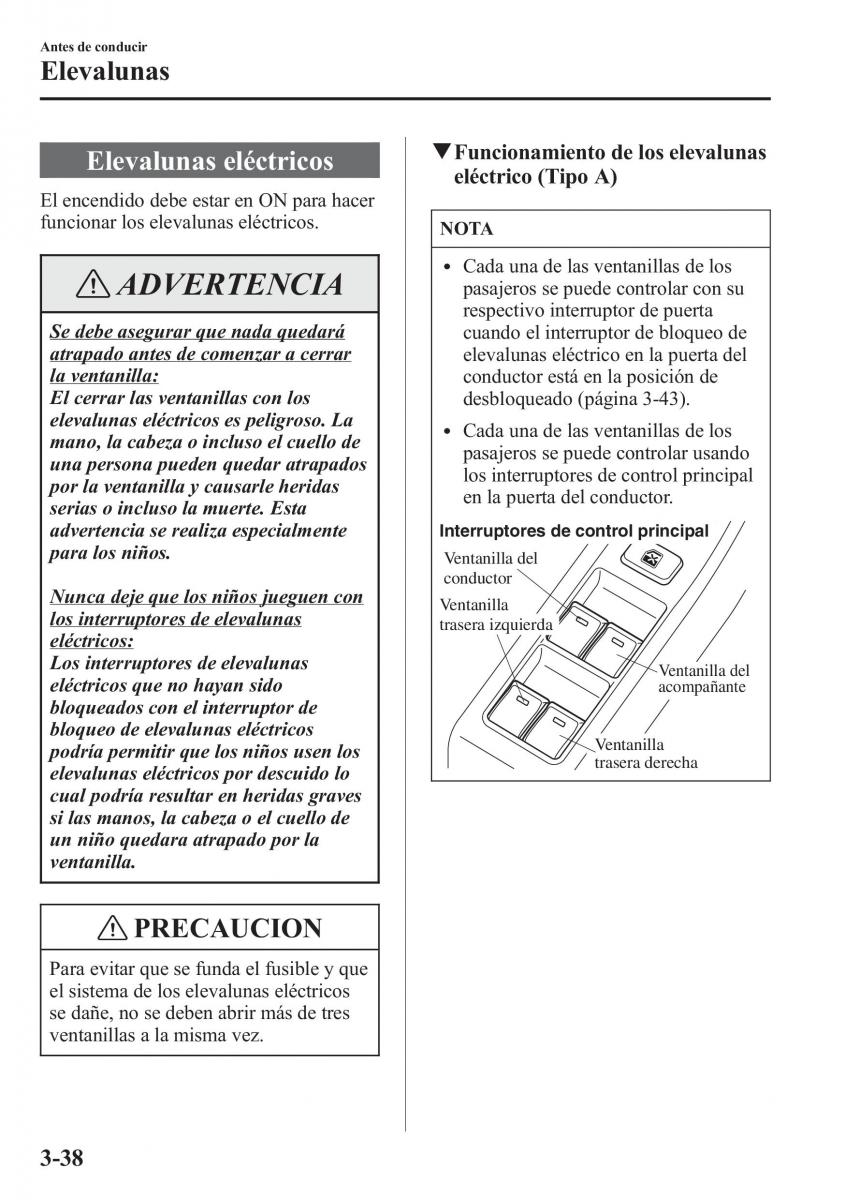 Mazda CX 5 manual del propietario / page 115