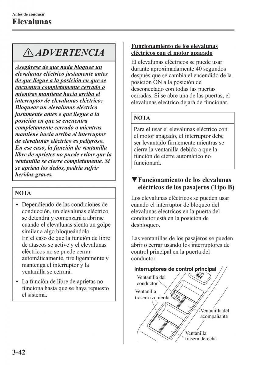 Mazda CX 5 manual del propietario / page 119