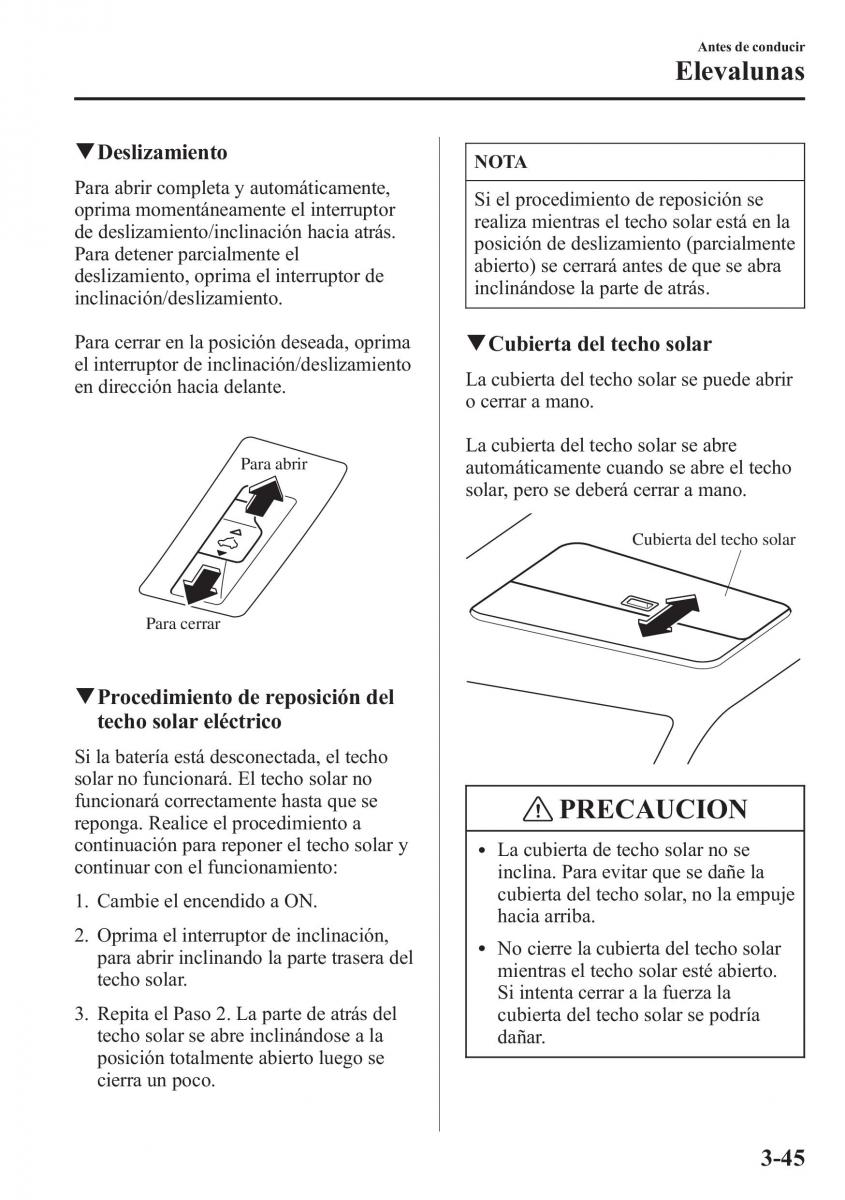 Mazda CX 5 manual del propietario / page 122