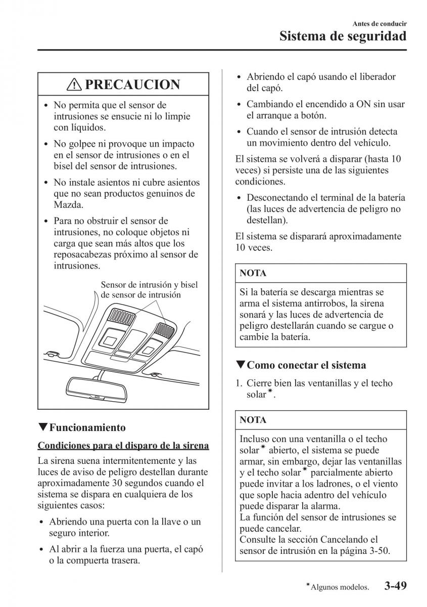 Mazda CX 5 manual del propietario / page 126