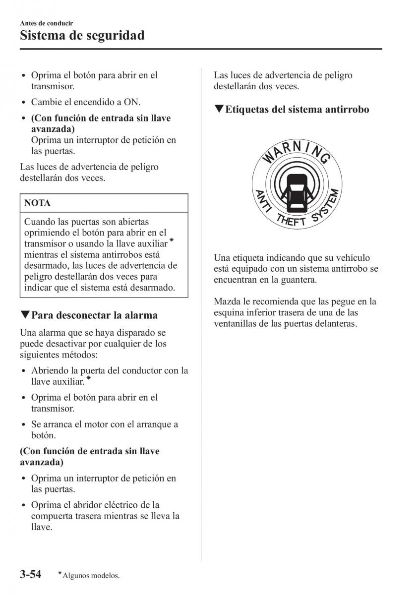 Mazda CX 5 manual del propietario / page 131