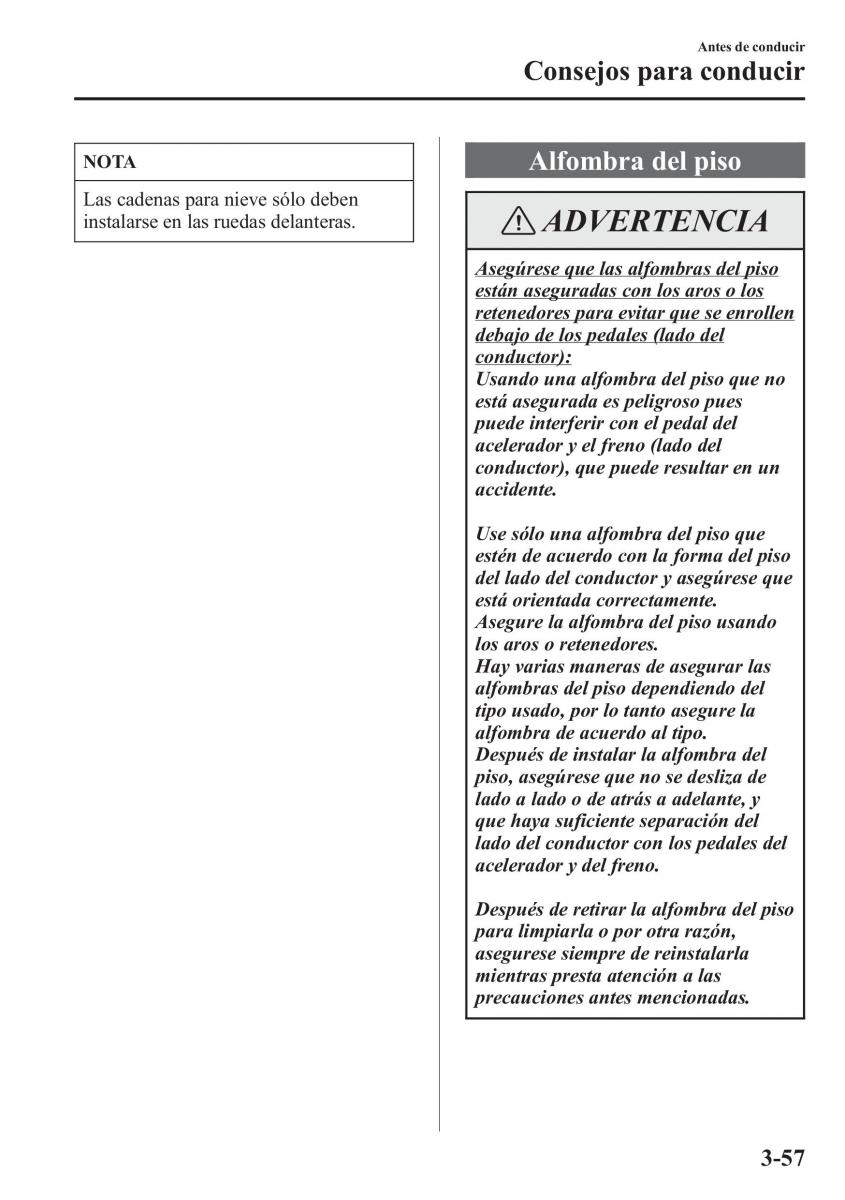 Mazda CX 5 manual del propietario / page 134