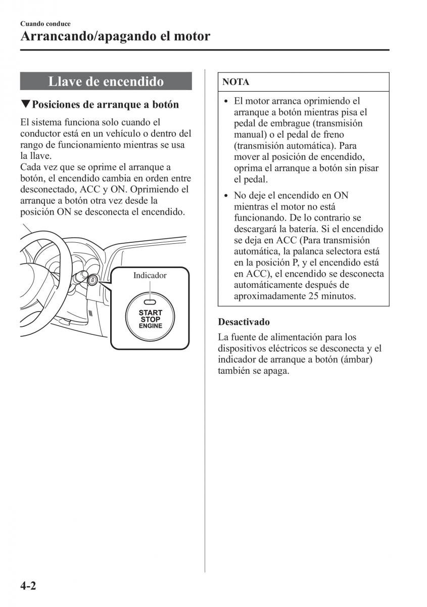 Mazda CX 5 manual del propietario / page 151