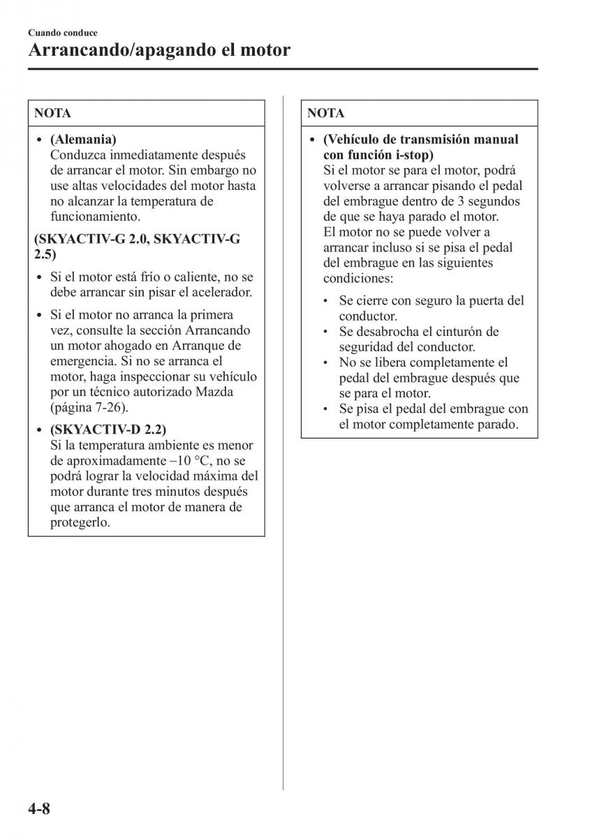 Mazda CX 5 manual del propietario / page 157