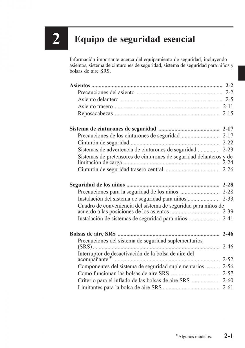 Mazda CX 5 manual del propietario / page 16