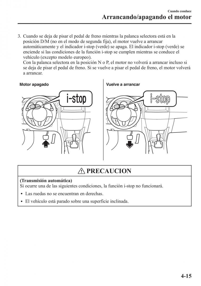 Mazda CX 5 manual del propietario / page 164