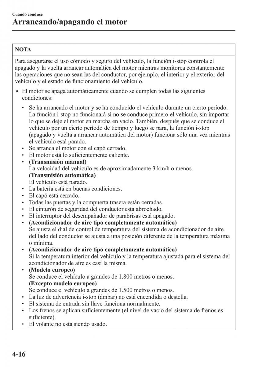 Mazda CX 5 manual del propietario / page 165