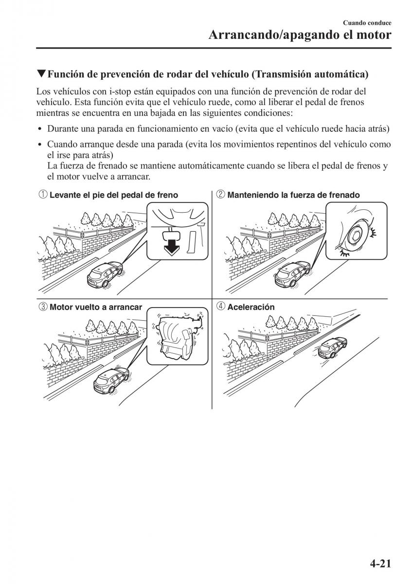 Mazda CX 5 manual del propietario / page 170