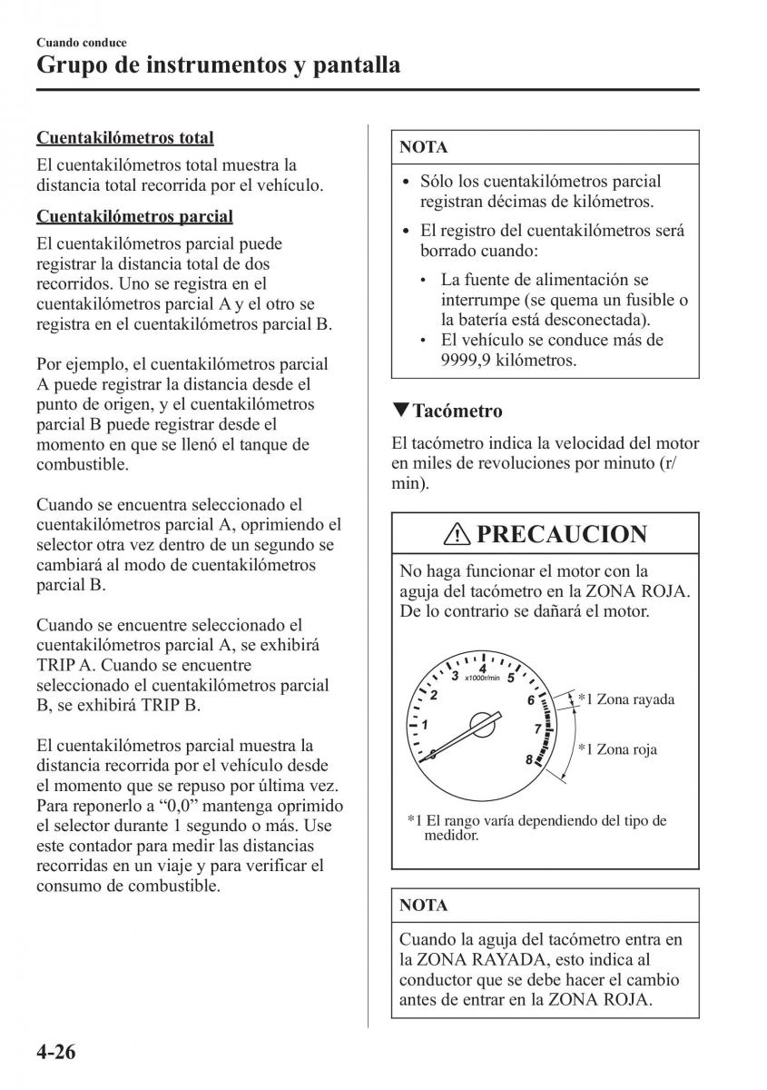 Mazda CX 5 manual del propietario / page 175