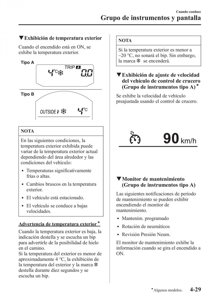 Mazda CX 5 manual del propietario / page 178