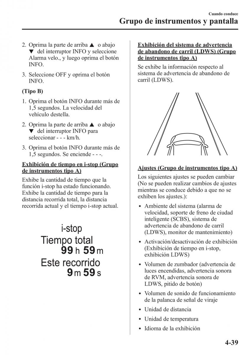 Mazda CX 5 manual del propietario / page 188