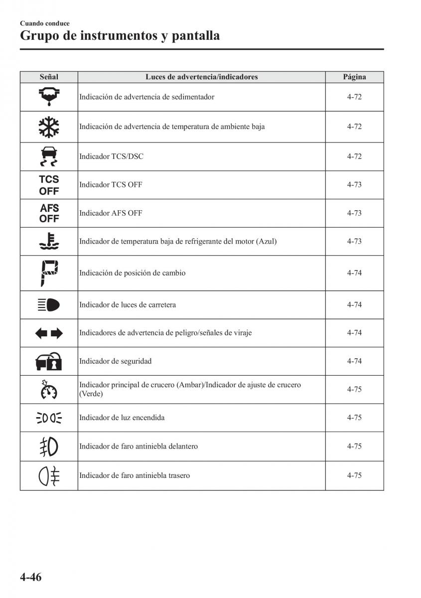 Mazda CX 5 manual del propietario / page 195