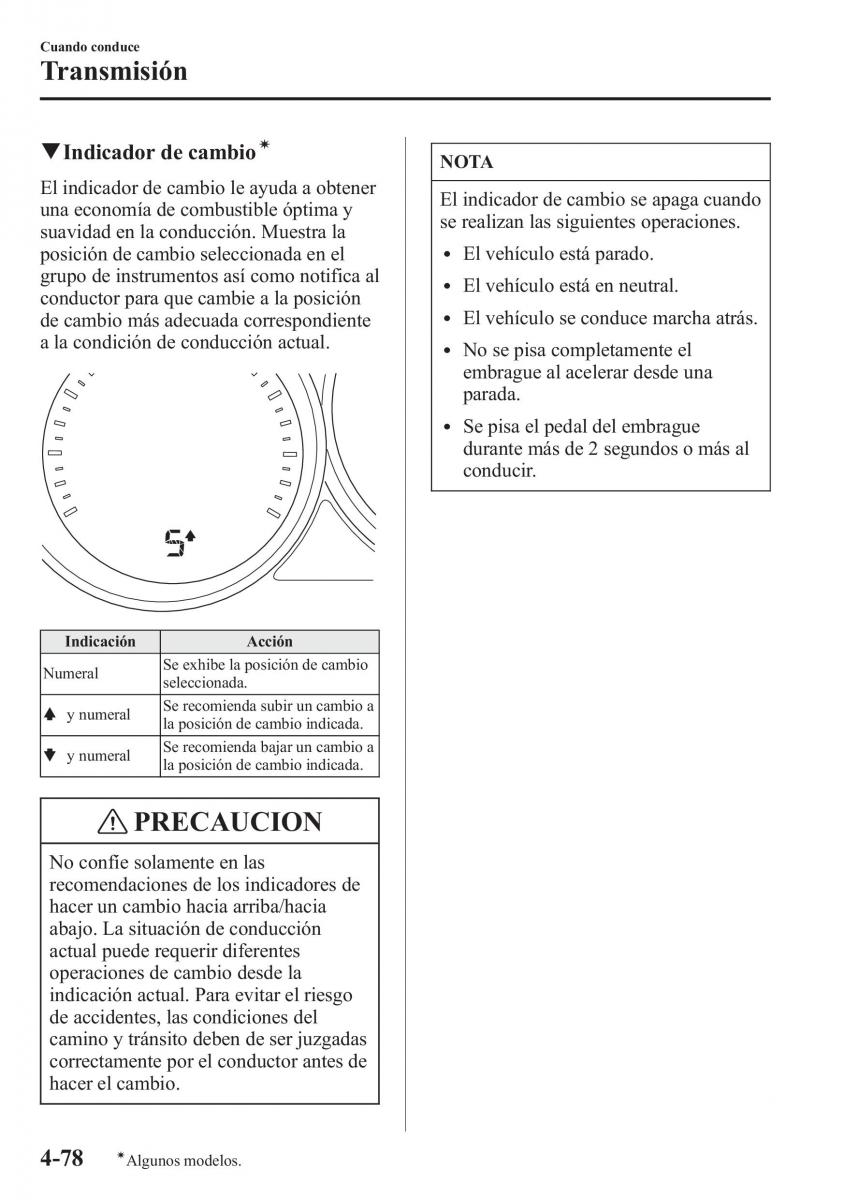 Mazda CX 5 manual del propietario / page 227