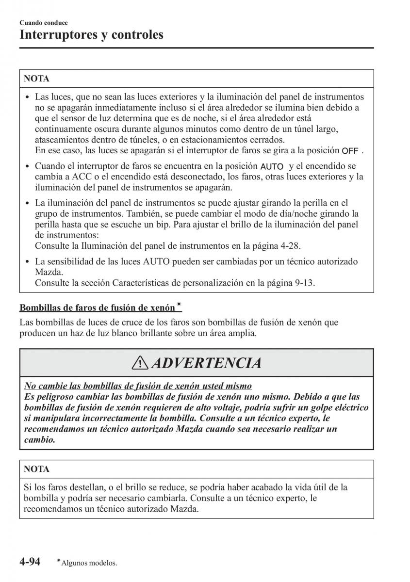 Mazda CX 5 manual del propietario / page 243