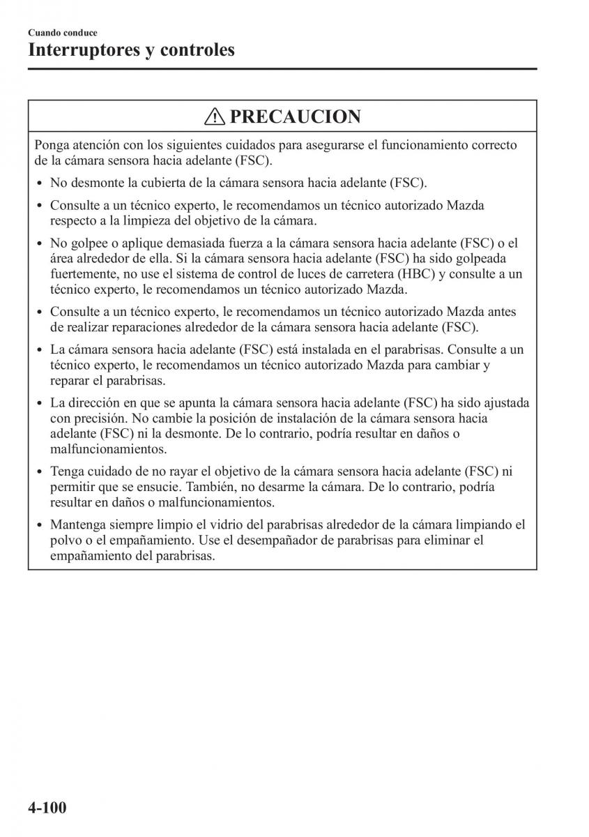 Mazda CX 5 manual del propietario / page 249