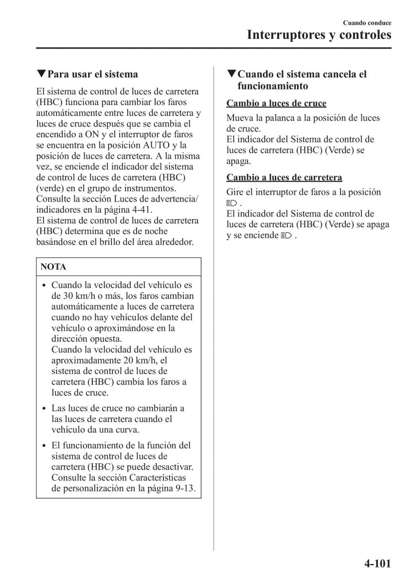 Mazda CX 5 manual del propietario / page 250