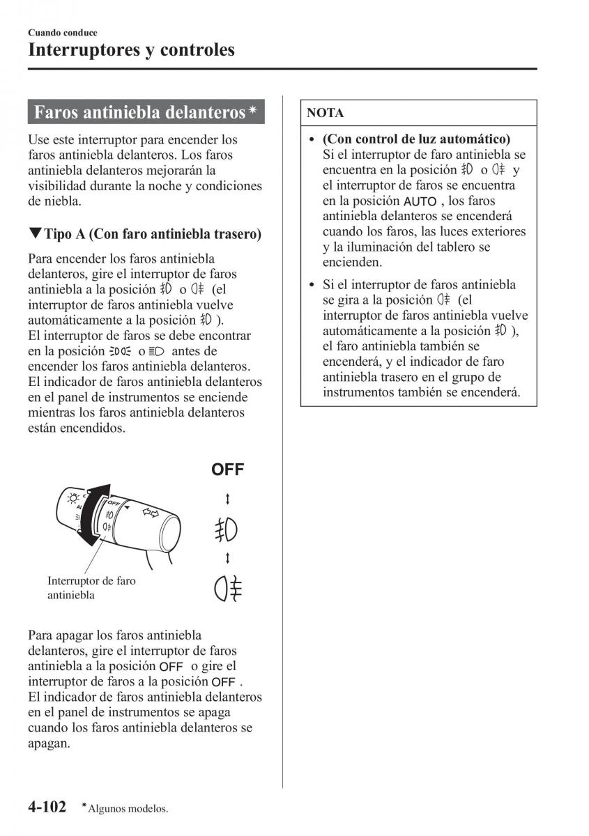 Mazda CX 5 manual del propietario / page 251