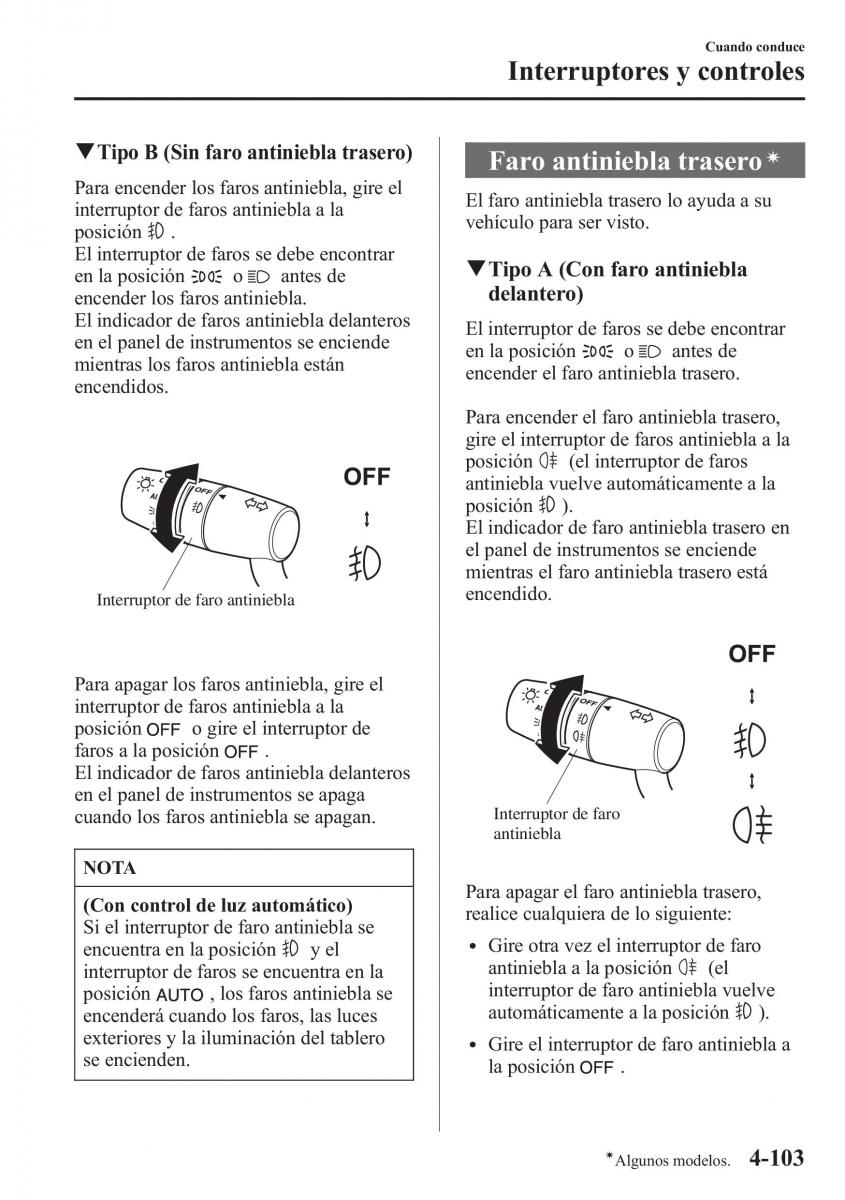 Mazda CX 5 manual del propietario / page 252