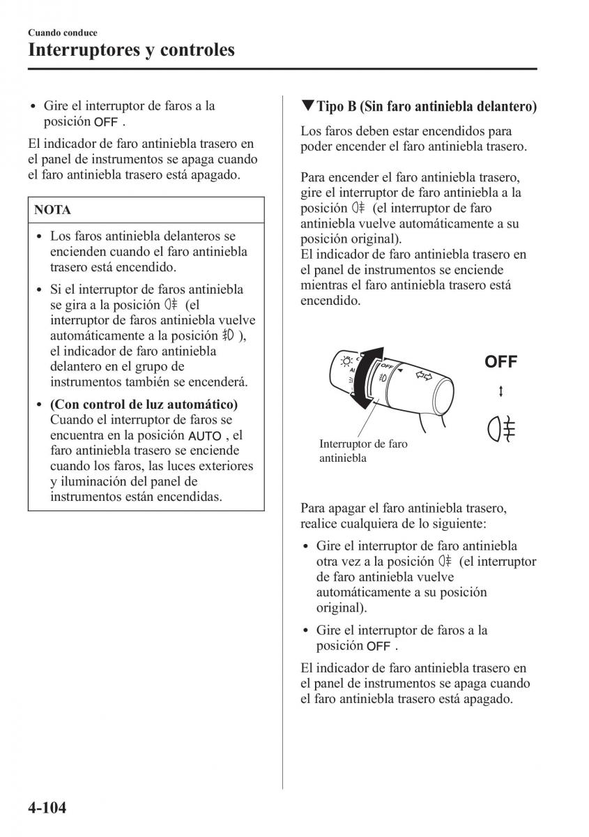 Mazda CX 5 manual del propietario / page 253